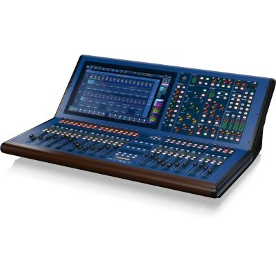 Midas HD96-24-CC-IP Live Digital Console Control Centre with 144 Input Channels, 120 Mix Buses, 96 kHz Sample Rate and 21" Touch Screen