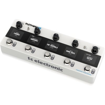 TC Helicon PLETHORAX5 Pedal Board, TonePrint with 5 MASH foot switches