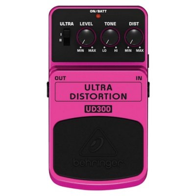 Behringer UD300 Guitar Effects Pedal 2-Mode Distortion