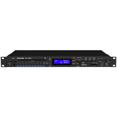 Tascam CD-400U CD/SD/USB Player with Bluetooth and AM/FM Tuner