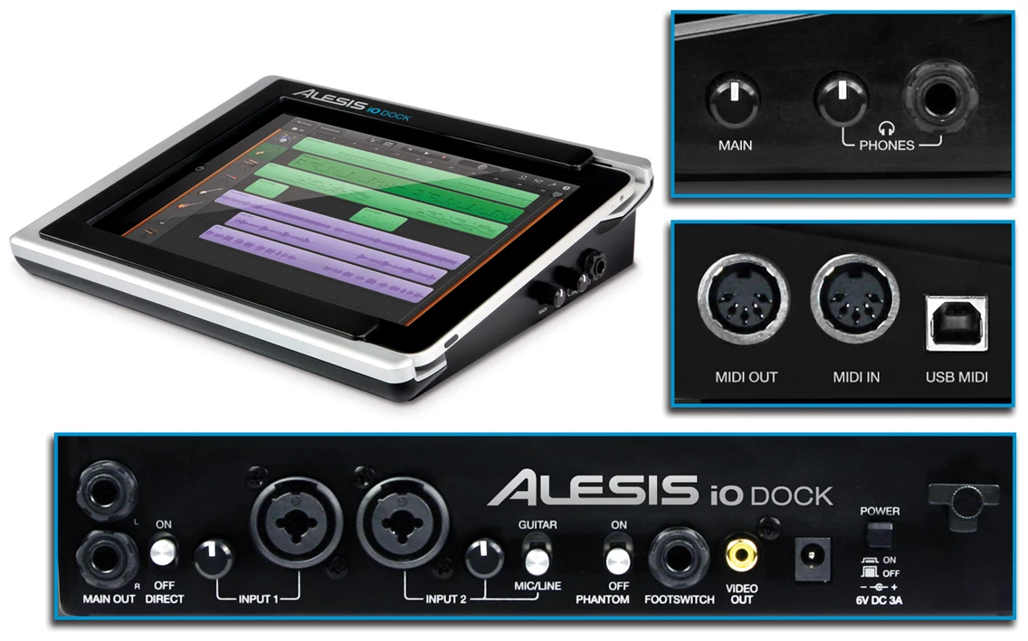 Alesis IODOCK Midi & Audio IO for iPod Alesis IODOCK Midi & Audio IO for iPod