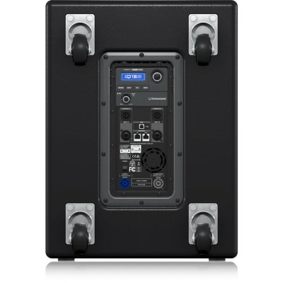 Turbosound iQ15B 3000 Watt 15" Powered Subwoofer with Klark Teknik DSP Technology, Speaker Modelling and ULTRANET Networking