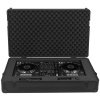 UDG Ultimate U93014BL Pick Foam Flight Case Multi Format 2XL Black 10 (DDJ-1000/RX2/FLX6)