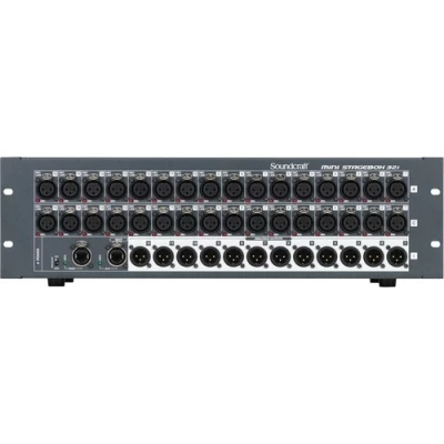 Soundcraft 5058343 Mini Stage Box 32i EU version - Compact Digital Stageboxes with Remote Controlled I/O