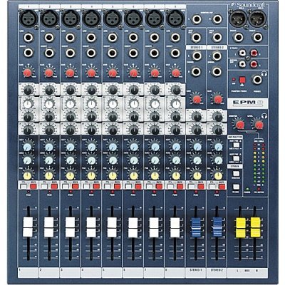 Soundcraft EPM8 8 Mono + 2 Stereo Audio Console (UK Version)