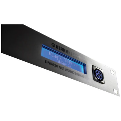 Klark Teknik DN9650 Digital Audio Network Bridge – AES50 to Dante/MADI/USB Converter