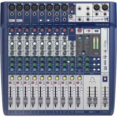 Soundcraft Signature 12 12-Input Mixer with Effects Soundcraft Signature 12 12-Input Mixer with Effects