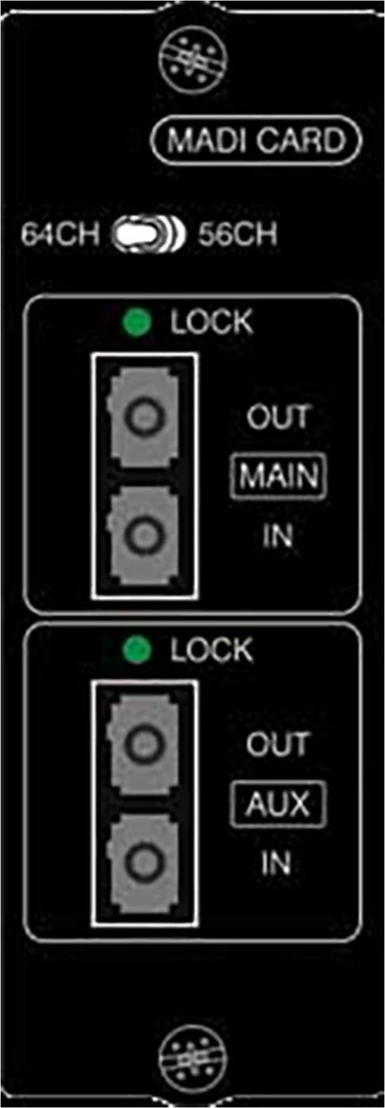 Soundcraft A520.001000SP Multimode MADI Card for Si Option Series Digital Mixers Soundcraft A520.001000SP Multimode MADI Card for Si Option Series Digital Mixers