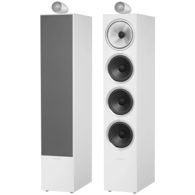 Bowers & Wilkins 702 S2 Premium HiFi Floorstanding Loudspeaker, Satin White - Pair
