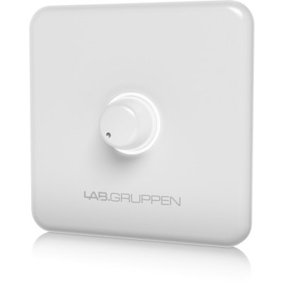 Lab Gruppen CRC-VEU-WH Wall-Mount Volume Control in EU Enclosure Format for CA, CM, CMA and CPA Series (White)