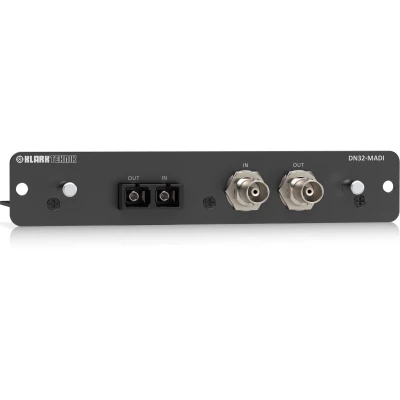 Klark Teknik DN32-MADI Expansion Module | 32-Channel MADI Card for Midas M32 & Behringer X32