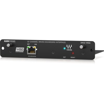 Klark Teknik DN32-WSG Expansion Card for 32 Channel Low-Latency AoIP in WAVES SoundGrid Networks