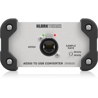 Klark Teknik DN9630 AES50 to USB Converter – 48x48 Audio Interface for Midas & Behringer Systems