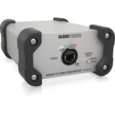 Klark Teknik DN9630 AES50 to USB Converter – 48x48 Audio Interface for Midas & Behringer Systems