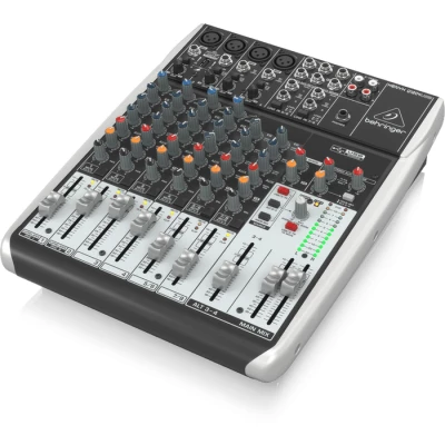 Behringer Q1204USB Mixer Audio 12 CH (4Mono & 4 Stereo) w/ USB Interface