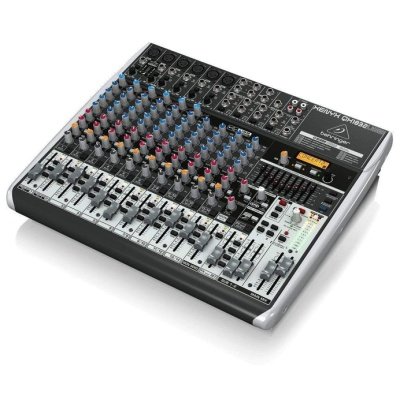 Behringer QX1832USB Mixer Audio 18 CH (6 Mono & 4 Stereo) w/ KLARK TEKNIK Multi-FX Processor USB Interface and Wireless Option