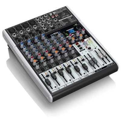 Behringer X1204USB Mixer Audio 12 CH (4Mono & 4 Stereo)