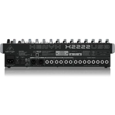 Behringer X2222USB Mixer Audio 16 CH (8 Mono & 4 Stereo)