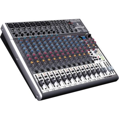Behringer X2222USB Mixer Audio 16 CH (8 Mono & 4 Stereo)