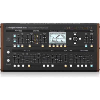 Behringer DEEPMIND12 True Analog 12-Voice Polyphonic Synthesizer