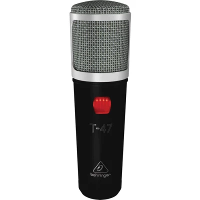 Behringer T47 Microphone Wired Condenser Studio Large Diaphragm Vaccum Tube