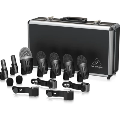 Behringer BC1500 Drum Microphone, 7pcs Set for Studio and Live Application