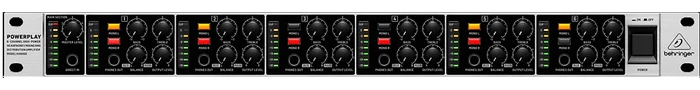Behringer HA6000 Headphone Amplifier 6-Channel High-Power Mixing and Distribution Amplifier Behringer HA6000 Headphone Amplifier 6-Channel High-Power Mixing and Distribution Amplifier