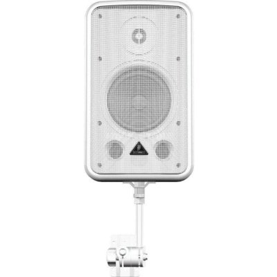 Behringer CE500AWH Speaker Powered Wall Mount 1x5.5" 80W Peak 2 Way Plastic Body w/ Wall Bracket White