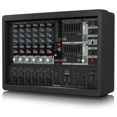 Behringer PMP560M Mixer Powered 6 CH (6 Mono) 2x250W