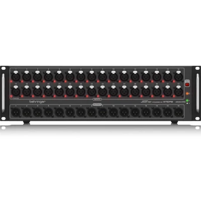 Behringer S32 Digital Snake I/O Box W/32in 16out Midas Mic Preamp