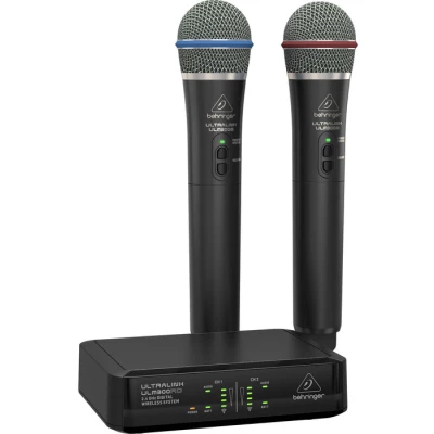 Behringer ULM302MIC Microphone Wireless Digital High-Performance 2.4 GHz with 2 Handheld Behringer ULM302MIC Microphone Wireless Digital High-Performance 2.4 GHz with 2 Handheld