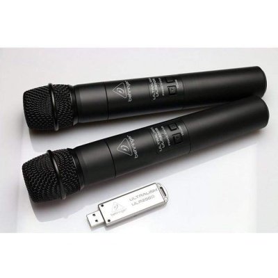 Behringer ULM202USB Microphone Wireless Digital w/ 2HH Mic. & Dual-Mode USB Receiver
