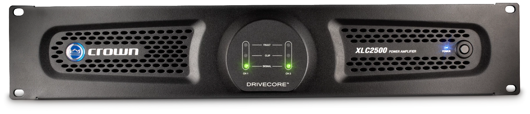 Crown XLC 2500 W-O DSP Two-Channel 500W Power Amplifier Crown XLC 2500 W-O DSP Two-Channel 500W Power Amplifier