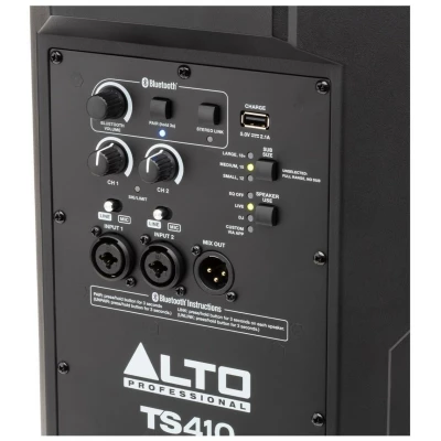 Alto Professional TS410 Active 10" PA Speaker 2000W Peak with DSP & Bluetooth