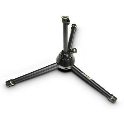 Gravity GMS4322B Microphone Stand with Folding Tripod Base and 2-Point Adjustment Telescoping Boom