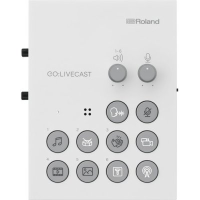 Roland GO:LIVECAST Live Streaming Audio and Video Studio for Smartphones and Tablets