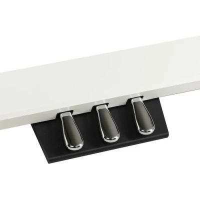 Roland KPD-90 3-Pedal Unit for FP-90 / FP-90X and FP-60 / FP-60X Digital Pianos (White)