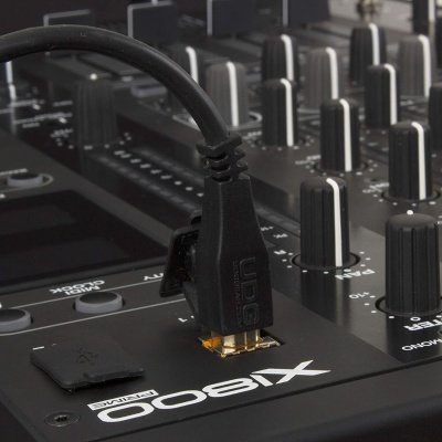 UDG U95001BL Cable USB 2.0 (A-B) - High-speed Audio Optimized USB 2.0 A-Male to B-Male cable, Black, 1M