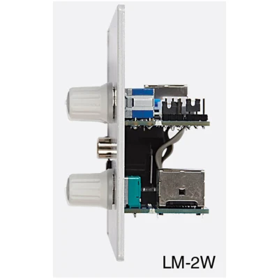 Cloud LM-2W Active input plate with 1 stereo line input (phono and 3.5mm jack socket)