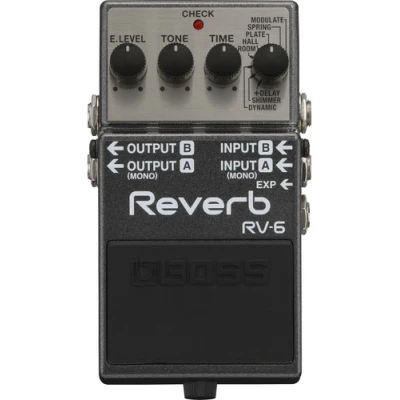 Boss RV-6(B) Reverb Pedal