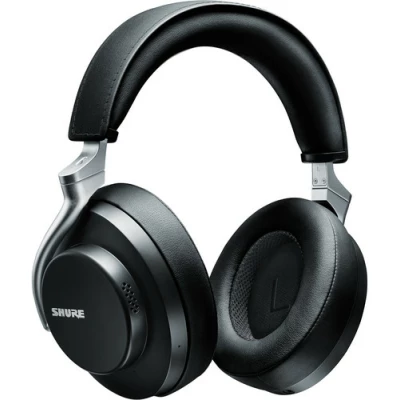 Shure SBH2350-BK-EFS AONIC 50 Wireless Noise-Canceling Headphones -Black
