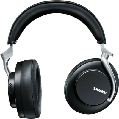Shure SBH2350-BK-EFS AONIC 50 Wireless Noise-Canceling Headphones -Black