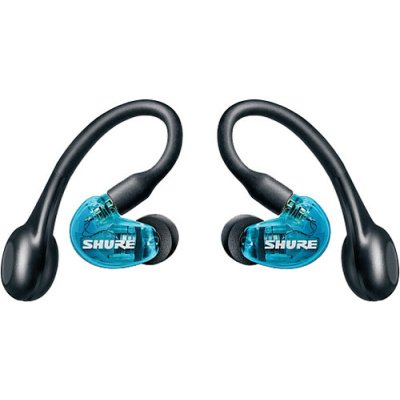 Shure SE21DYBL+TW2-EFS AONIC 215 Gen 2 Bluetooth True Wireless In-Ear Headphones - Blue