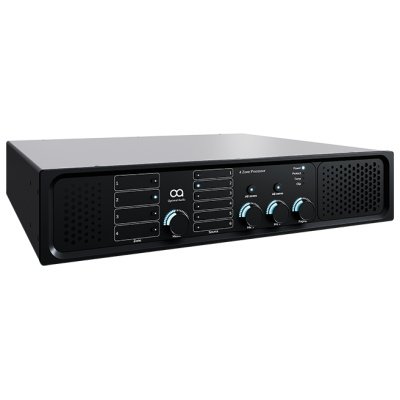 Optimal Audio Zone 4P 4 zone audio controller with DSP, amplification and WebApp