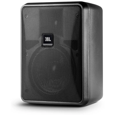 JBL Professional Control 25-1 Compact Indoor/Outdoor Background/Foreground Speaker, Black - Single