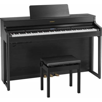 Roland HP702-CH Digital Piano Charcoal Black With Stand KSH704/2CH