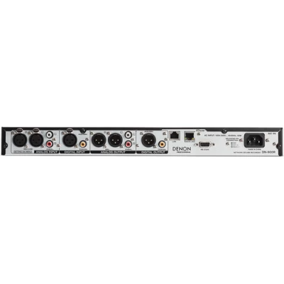 Denon Professional DN-900R Network SD/USB Audio Recorder with Dante 2 x 2 Interface Denon Professional DN-900R Network SD/USB Audio Recorder with Dante 2 x 2 Interface