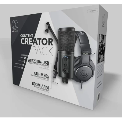 Audio-Technica Creator Pack – Podcasting, Streaming, Gaming & Content Creation Kit