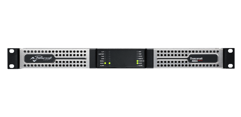Powersoft Duecanali 4804 DSP+D 4800W/2-channel Flexible Amplifier with DSP and Dante Powersoft Duecanali 4804 DSP+D 4800W/2-channel Flexible Amplifier with DSP and Dante