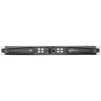 Powersoft T904 8000W/4-channel High-performance Amplifier with DSP and Dante™ Powersoft T904 8000W/4-channel High-performance Amplifier with DSP and Dante™
